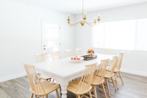 Dining Room + Edgemont Vacation Rental + Blissful Design Studio