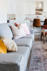 Living Room + Edgemont Vacation Rental + Blissful Design Studio