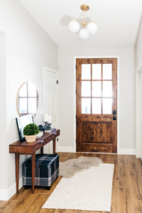 Console Table Style Entry Way