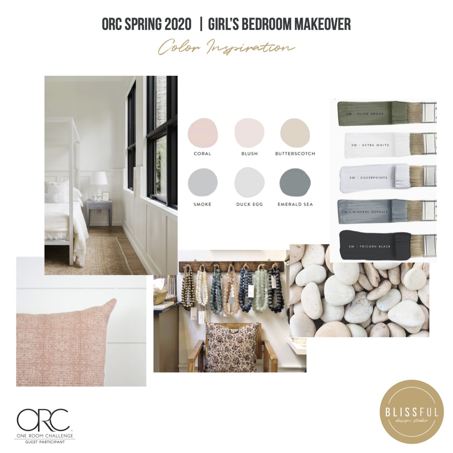 One Room Challenge Spring 2020 | Girl's Bedroom Makeover Week 1 ...